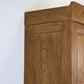 ANTIQUER REFORM-SCHRANK Kiefer Massivholz Lüftungsschlitz Vorratsschrank 1910