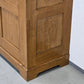 ANTIQUER REFORM-SCHRANK Kiefer Massivholz Lüftungsschlitz Vorratsschrank 1910