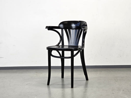 BUGHOLZ ARMLEHNSTUHL Thonet-Stil Vintage Mid Century Fächerstuhl Radomsko 60s