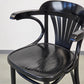 BUGHOLZ ARMLEHNSTUHL Thonet-Stil Vintage Mid Century Fächerstuhl Radomsko 60s