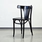 RADOMSKO THONET Stuhl Nr. 28 Bugholz Fächerstuhl Schwarz Vintage 60er Jahre