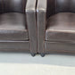 VANTOL SESSEL Leder Clubsessel Vintage Cocktailsessel Braun Sessel Lounge