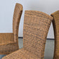 RATTAN STUHL Hochlehner Vintage Esszimmerstuhl Flechtstuhl Highback ARM