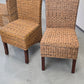 RATTAN STUHL Hochlehner Vintage Esszimmerstuhl Flechtstuhl Highback ARM