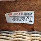 RATTAN STUHL Hochlehner Vintage Esszimmerstuhl Flechtstuhl Highback ARM