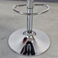 BARHOCKER Rot 2er Set Tresenhocker Höhenverstellbar Leder-Optik Theke