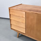 MID CENTURY Sideboard Birke 60er Vintage Kommode Skandinavisch Retro Design