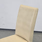 LEDER STUHL Design Creme Beige Esszimmerstuhl Vollleder Modern Vintage