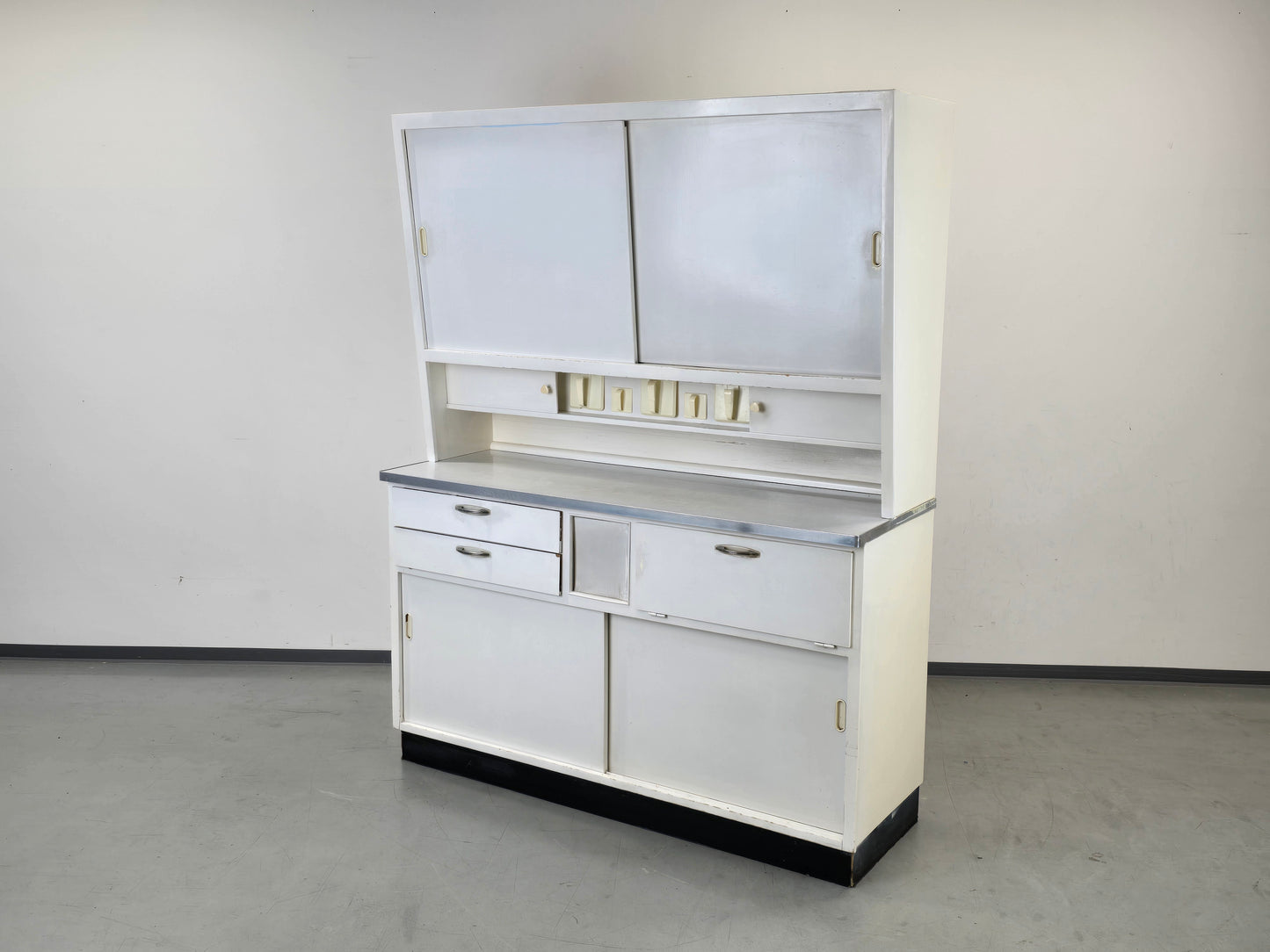 KÜCHENBUFFET VINTAGE 60er Jahre Schrank Küchenschrank Loft Design Mid Century