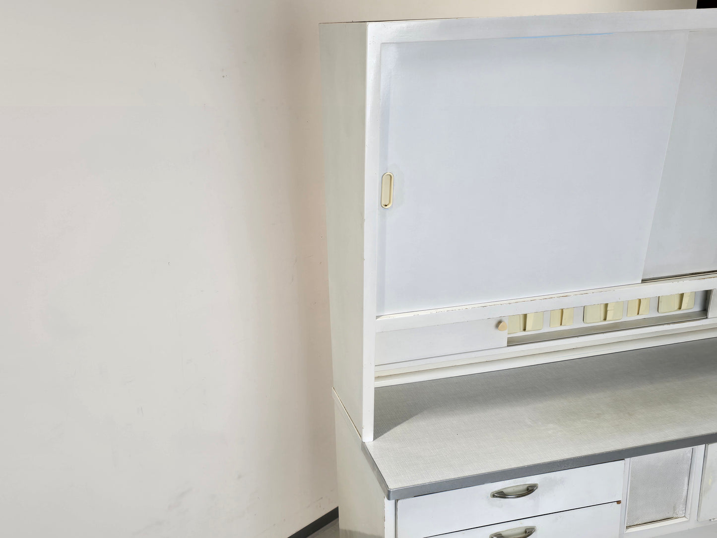 KÜCHENBUFFET VINTAGE 60er Jahre Schrank Küchenschrank Loft Design Mid Century
