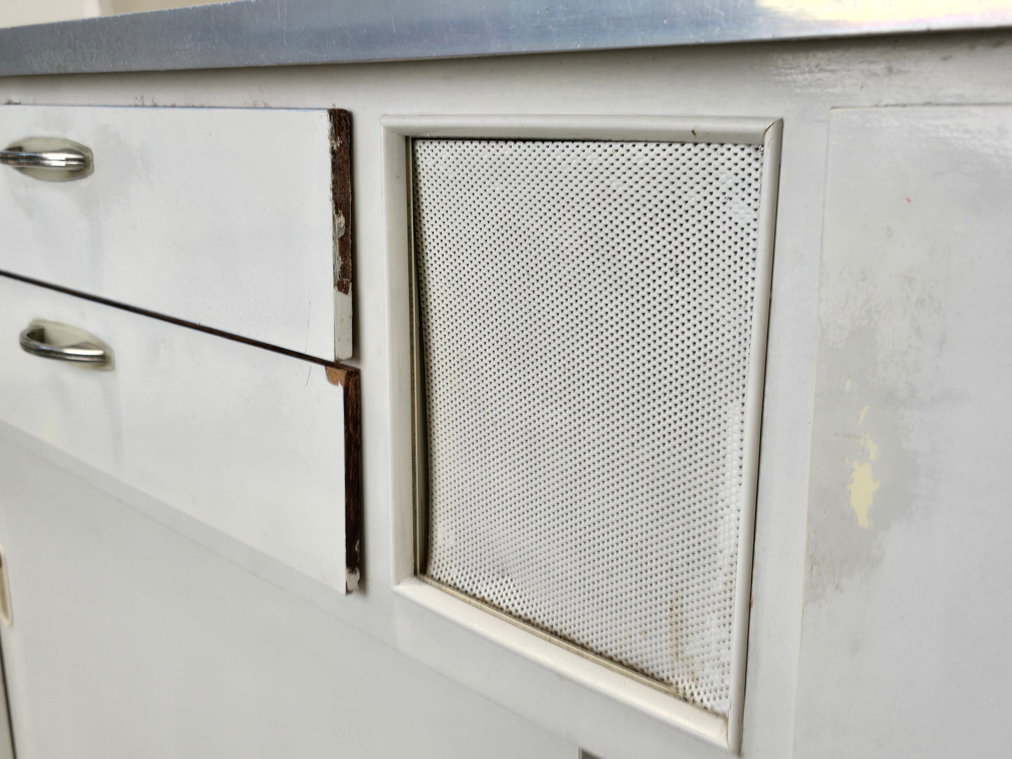 KÜCHENBUFFET VINTAGE 60er Jahre Schrank Küchenschrank Loft Design Mid Century