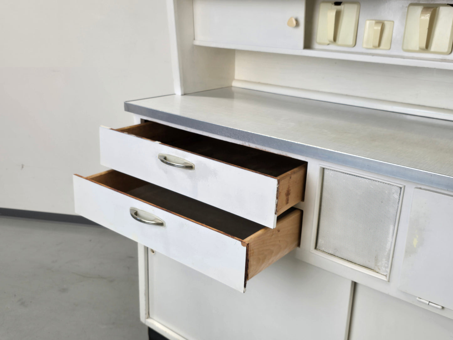 KÜCHENBUFFET VINTAGE 60er Jahre Schrank Küchenschrank Loft Design Mid Century