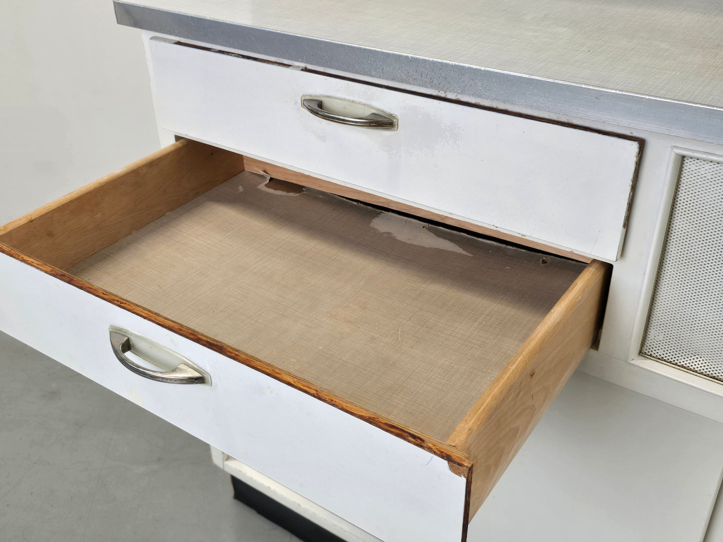 KÜCHENBUFFET VINTAGE 60er Jahre Schrank Küchenschrank Loft Design Mid Century