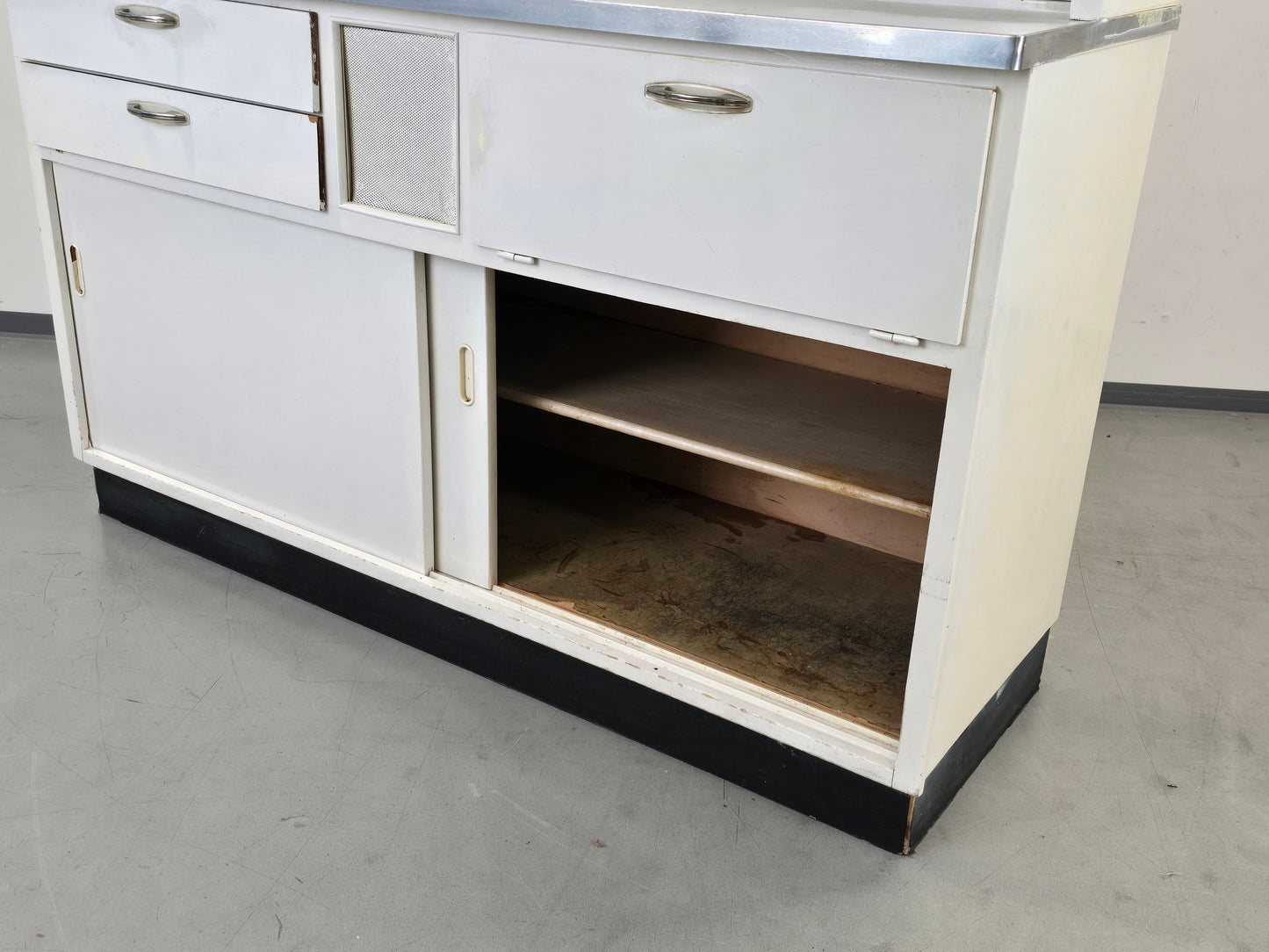 KÜCHENBUFFET VINTAGE 60er Jahre Schrank Küchenschrank Loft Design Mid Century