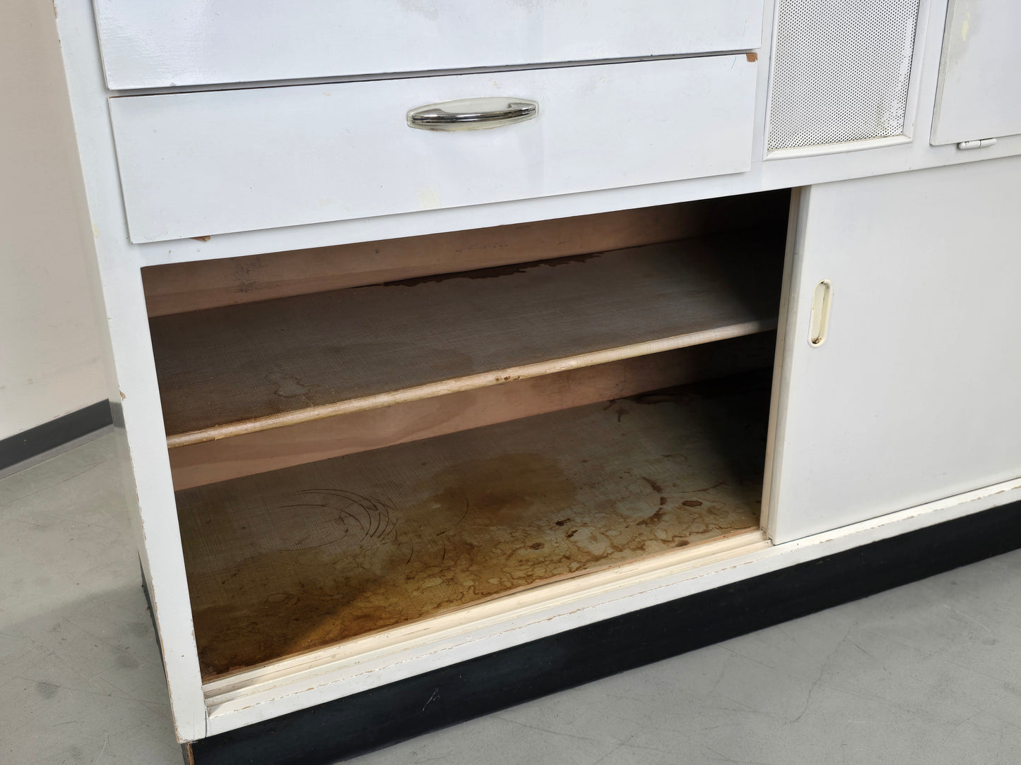 KÜCHENBUFFET VINTAGE 60er Jahre Schrank Küchenschrank Loft Design Mid Century