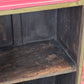 MAROKKANISCHE KOMMODE Sideboard Rot Gold Handbemalt Orient Massivholz Zouaq