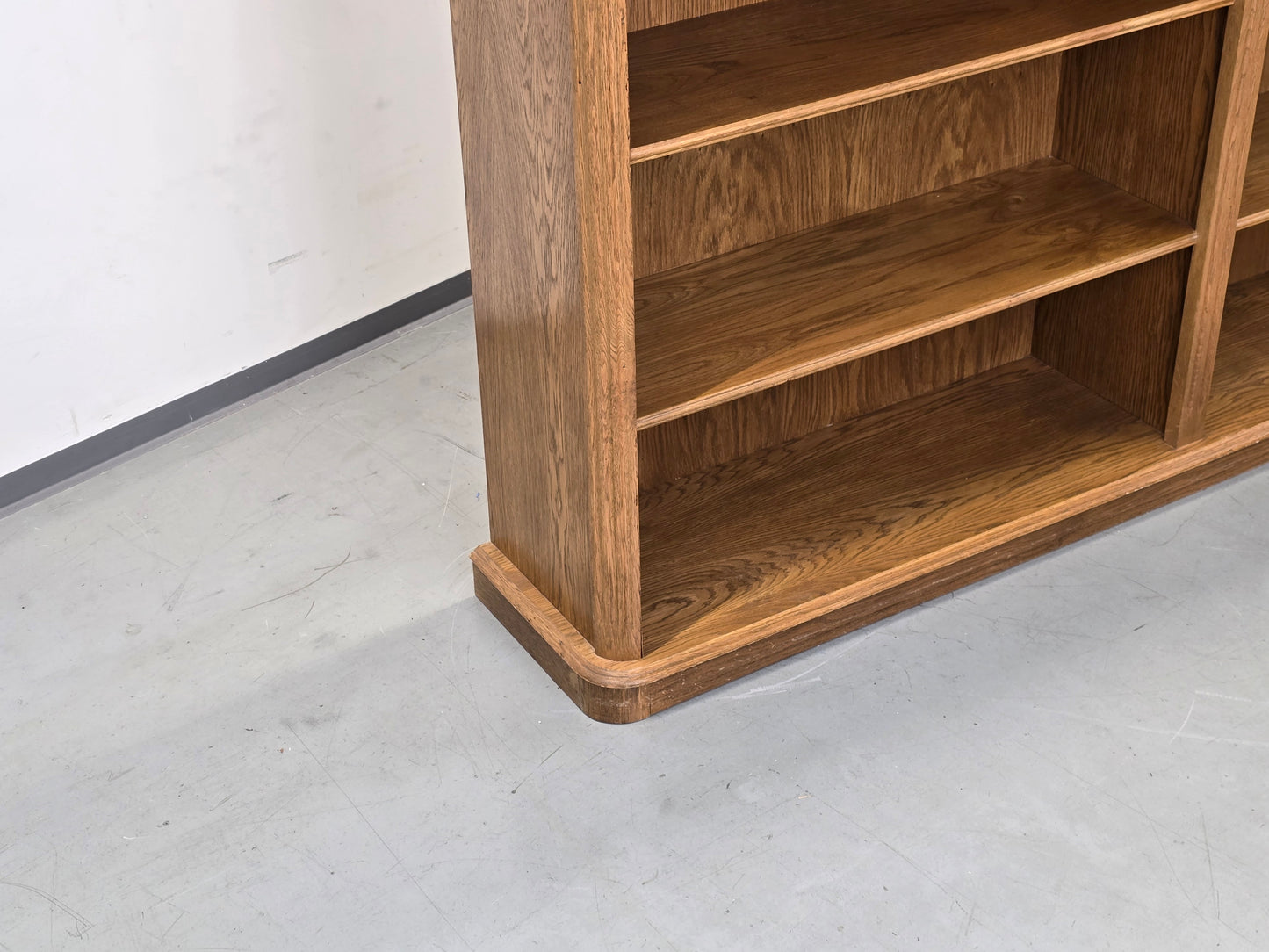 VINTAGE REGAL Eiche massiv Mid Century Dänisch Design Bücherregal 60er