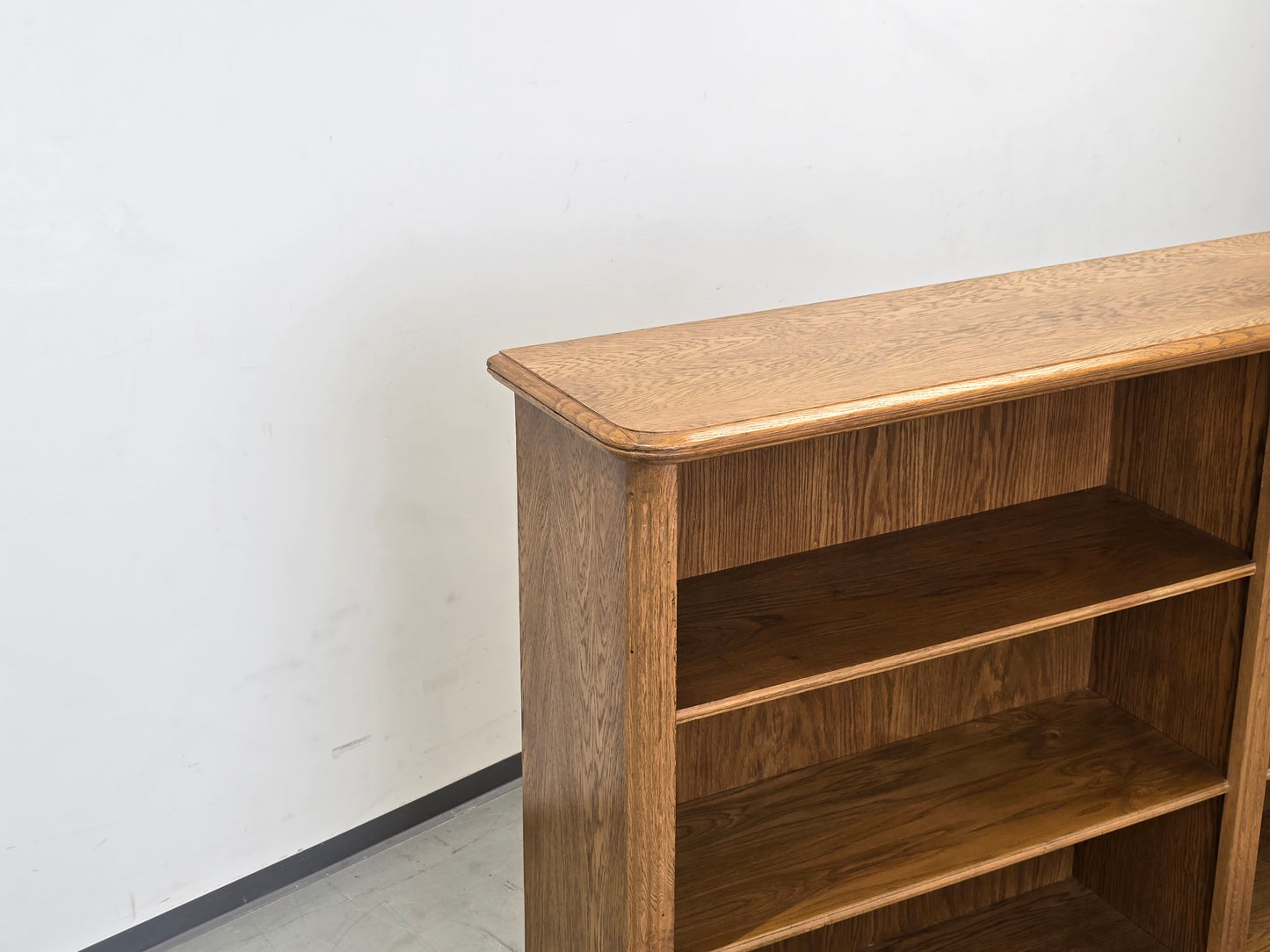 VINTAGE REGAL Eiche massiv Mid Century Dänisch Design Bücherregal 60er