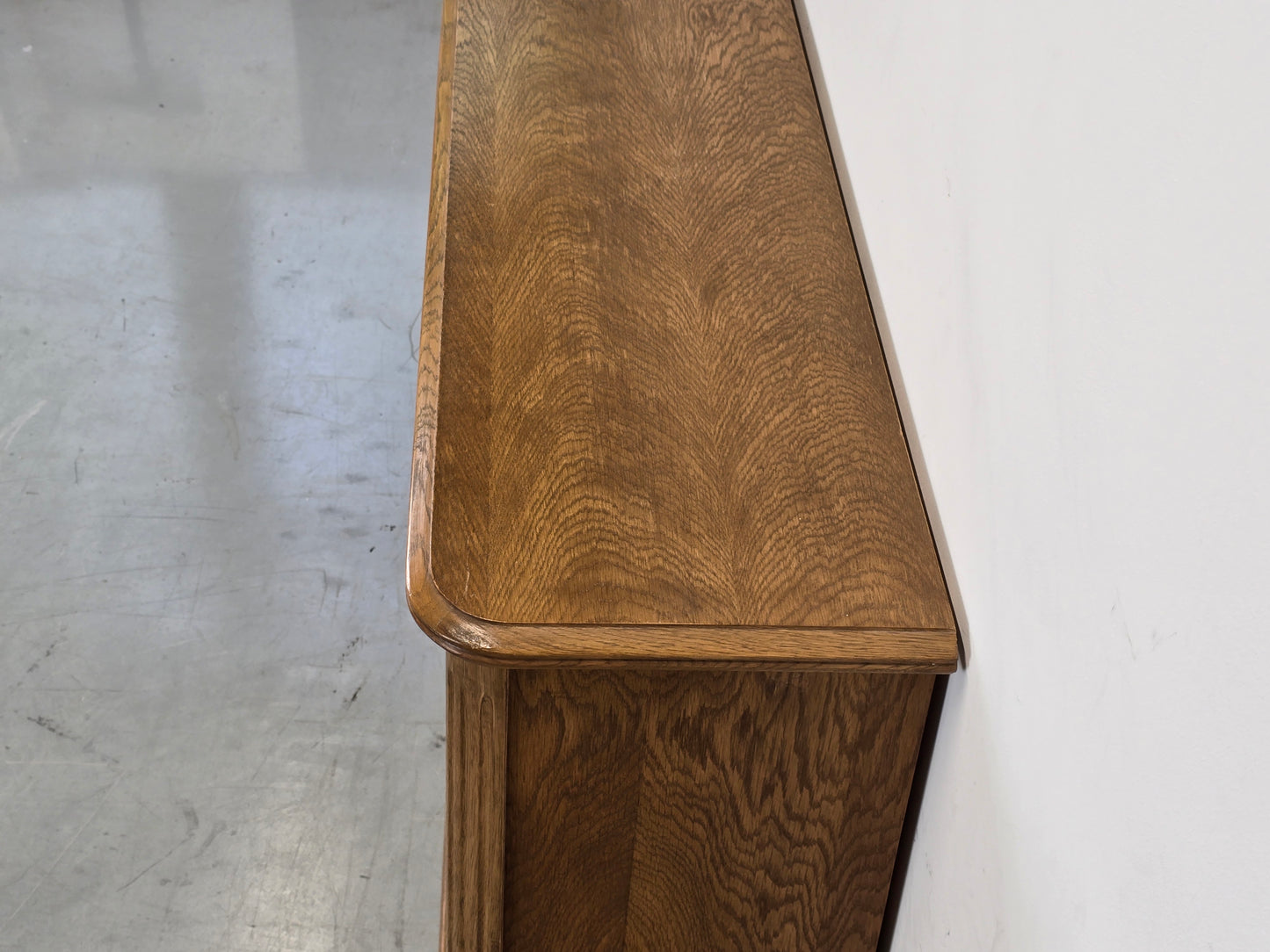 VINTAGE REGAL Eiche massiv Mid Century Dänisch Design Bücherregal 60er