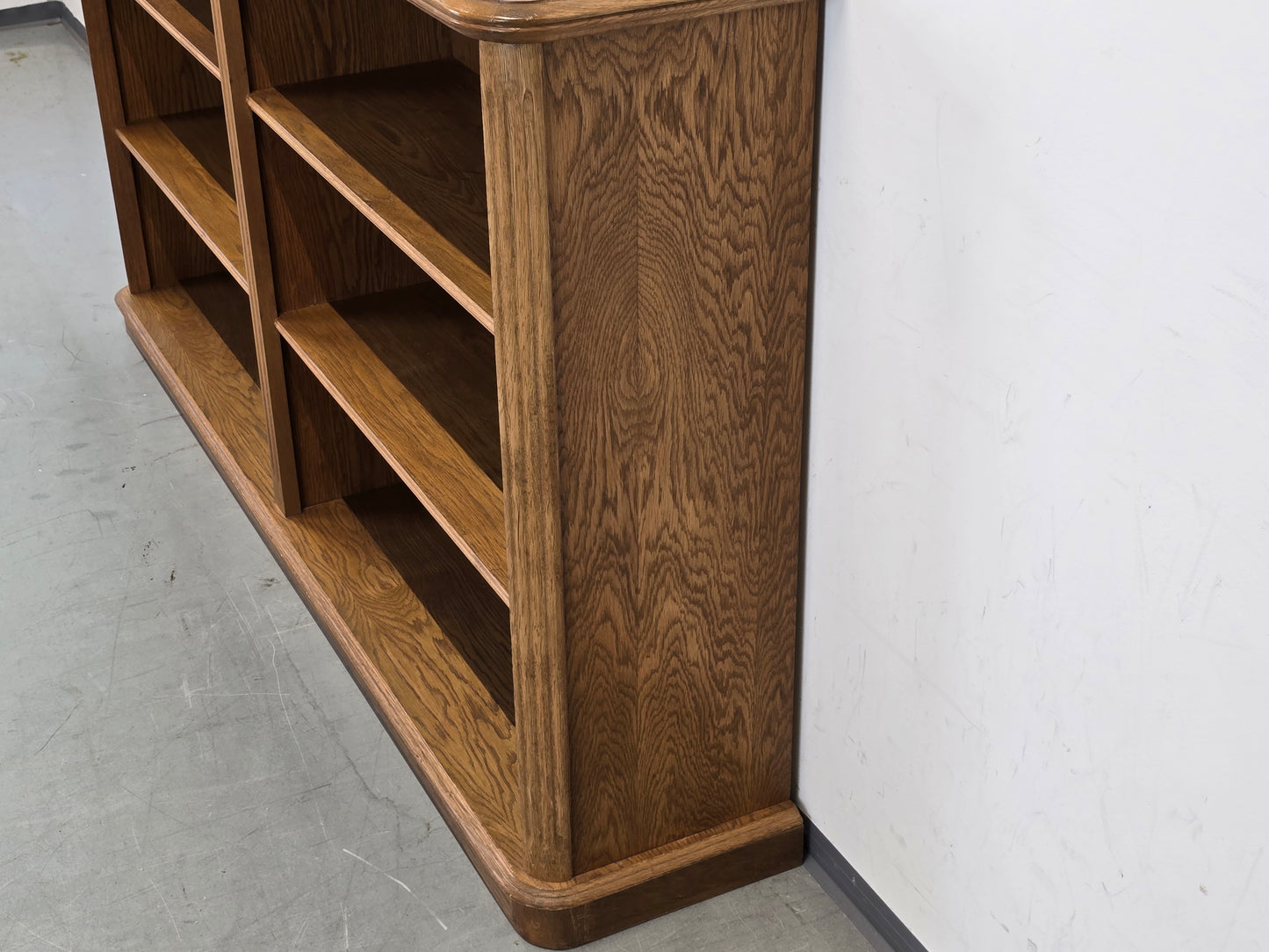 VINTAGE REGAL Eiche massiv Mid Century Dänisch Design Bücherregal 60er