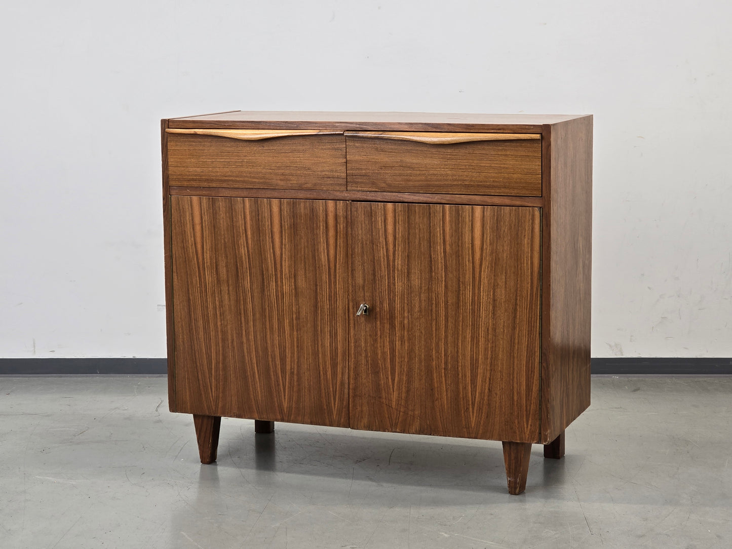 MID CENTURY Sideboard Nussbaum WK Möbel Kommode Vintage 60er Design