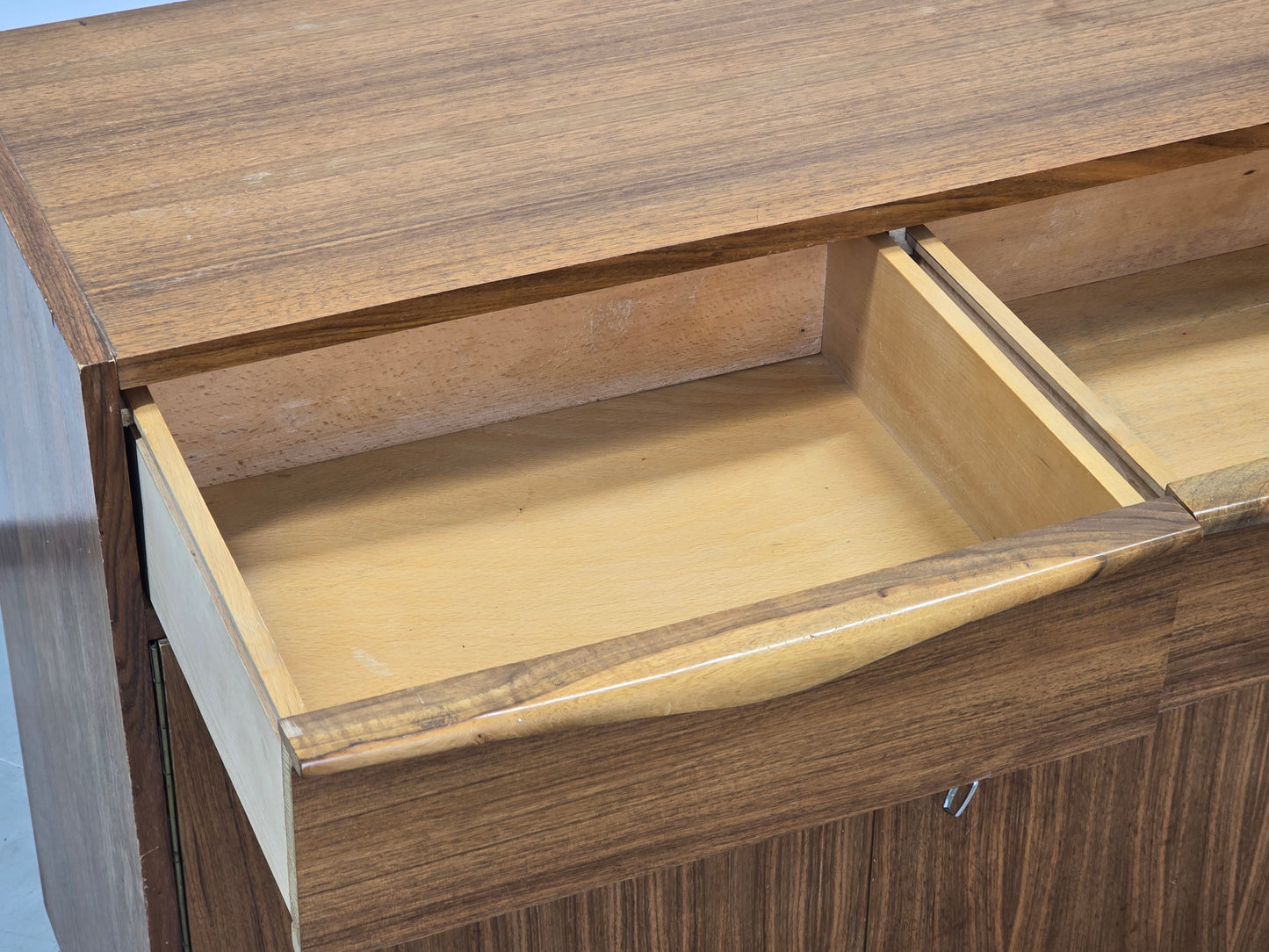 MID CENTURY Sideboard Nussbaum WK Möbel Kommode Vintage 60er Design