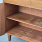 MID CENTURY Sideboard Nussbaum WK Möbel Kommode Vintage 60er Design