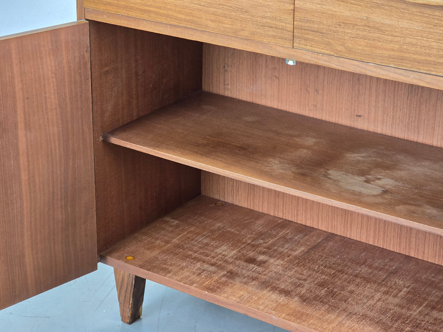 MID CENTURY Sideboard Nussbaum WK Möbel Kommode Vintage 60er Design