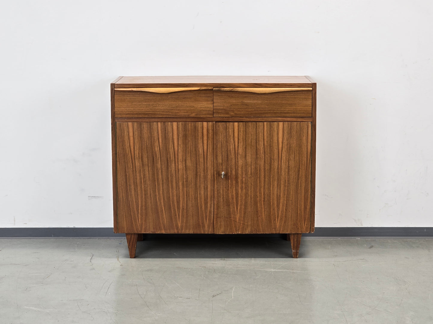 MID CENTURY Sideboard Nussbaum WK Möbel Kommode Vintage 60er Design
