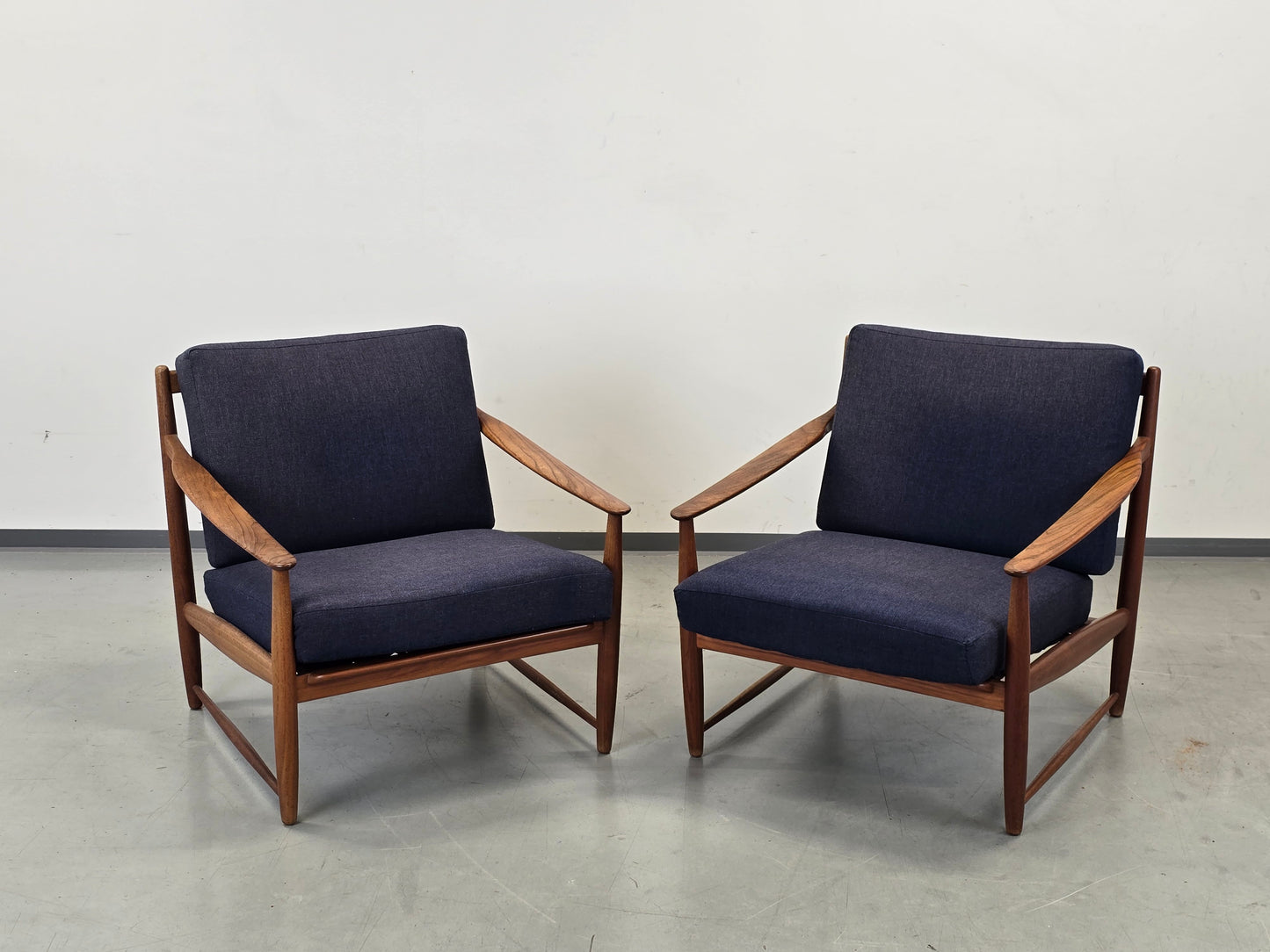 TEAK SESSEL Mid Century Dänisches Design 60er Jahre Spindellehne Vintage