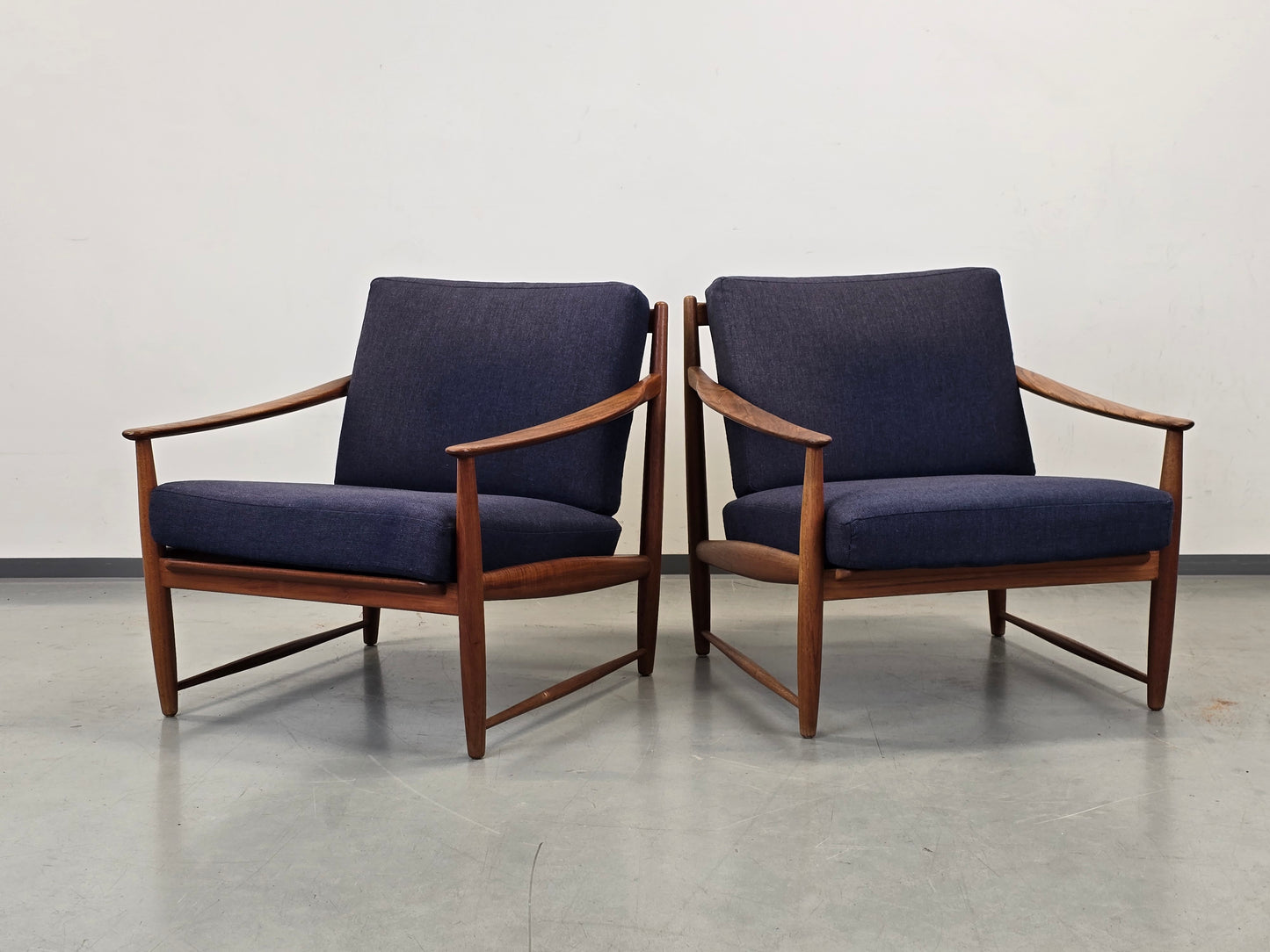 TEAK SESSEL Mid Century Dänisches Design 60er Jahre Spindellehne Vintage