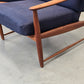 TEAK SESSEL Mid Century Dänisches Design 60er Jahre Spindellehne Vintage