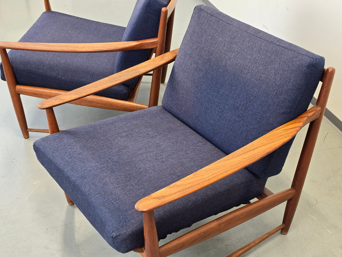 TEAK SESSEL Mid Century Dänisches Design 60er Jahre Spindellehne Vintage