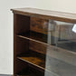 VINTAGE VITRINE Nussbaum Wurzelholz Highboard Design 60er Jahre Italienisch Mid-Century