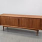 DANISH SIDEBOARD Tv Kommode Low Board Teak Bernhard Pedersen 142 Tambour Mid Century BPS