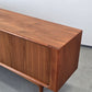 DANISH SIDEBOARD Tv Kommode Low Board Teak Bernhard Pedersen 142 Tambour Mid Century BPS