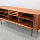 DANISH SIDEBOARD Tv Kommode Low Board Teak Bernhard Pedersen 142 Tambour Mid Century BPS