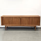DANISH SIDEBOARD Tv Kommode Low Board Teak Bernhard Pedersen 142 Tambour Mid Century BPS
