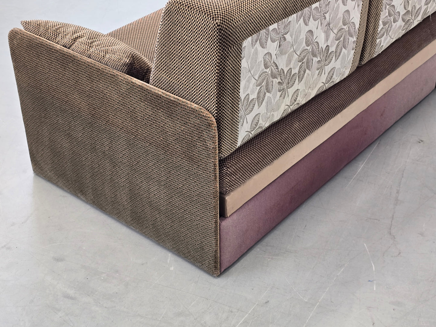 VINTAGE SCHLAFSOFA 60er Jahre Mid Century Sofa Couch Retro Bettkasten Braun