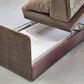 VINTAGE SCHLAFSOFA 60er Jahre Mid Century Sofa Couch Retro Bettkasten Braun