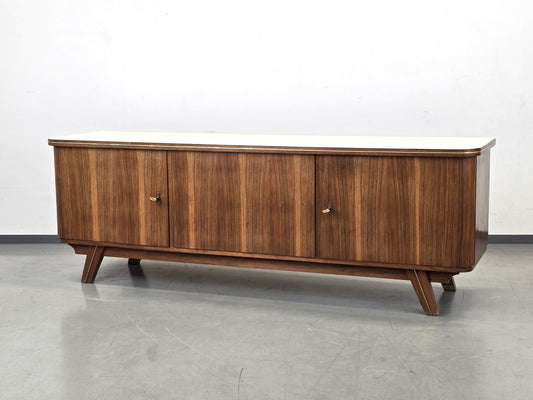 SIDEBOARD VINTAGE Nussbaum Mid Century Kommode WK Möbel 60er Design 180cm