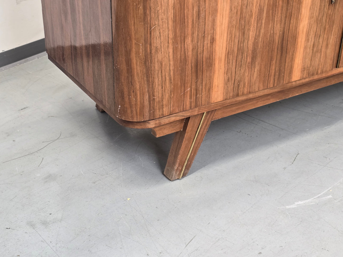 SIDEBOARD VINTAGE Nussbaum Mid Century Kommode WK Möbel 60er Design 180cm