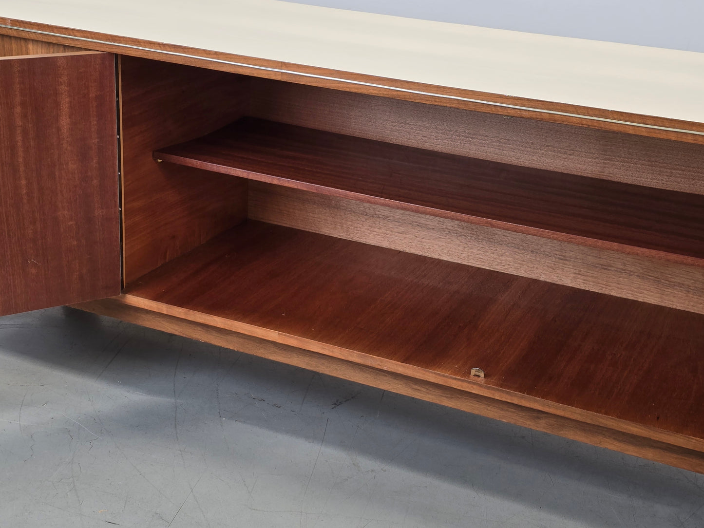 SIDEBOARD VINTAGE Nussbaum Mid Century Kommode WK Möbel 60er Design 180cm