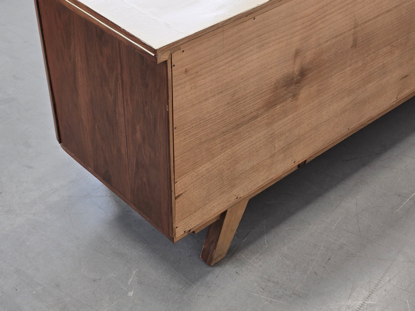 SIDEBOARD VINTAGE Nussbaum Mid Century Kommode WK Möbel 60er Design 180cm