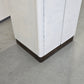 VINTAGE SCHRANK Weiß shabby 60er Holz Mid Century Bauhaus Garderobe Unikat