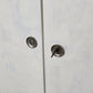 VINTAGE SCHRANK Weiß shabby 60er Holz Mid Century Bauhaus Garderobe Unikat