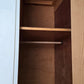 VINTAGE SCHRANK Weiß shabby 60er Holz Mid Century Bauhaus Garderobe Unikat