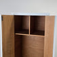 VINTAGE SCHRANK Weiß shabby 60er Holz Mid Century Bauhaus Garderobe Unikat