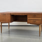 TEAK SCHREIBTISCH Vintage Mid Century Modern 60er Jahre Büro Tisch Dänisch Stil
