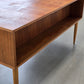 TEAK SCHREIBTISCH Vintage Mid Century Modern 60er Jahre Büro Tisch Dänisch Stil